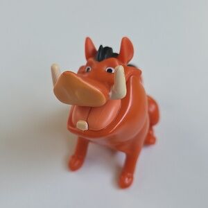2021 Disney McDonald McD Lion King Pumba Action Figure Pig Happy Meal Toy Doll